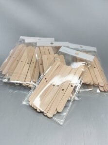 Soporte de madera para pabilos (docena) - Image 2