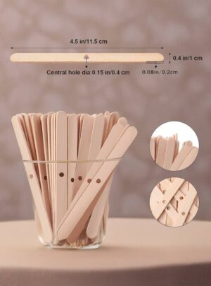 Soporte de madera para pabilos (docena)