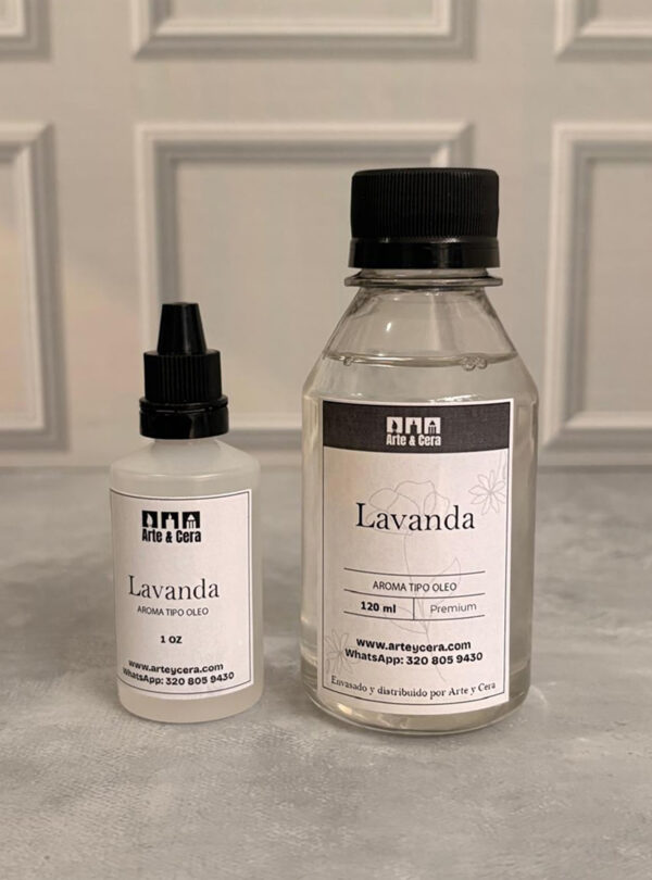 AROMA LAVANDA PARA VELAS TIPO OLEO