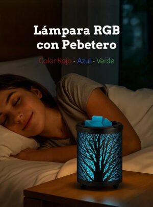 Lampara pebetero para wax melt