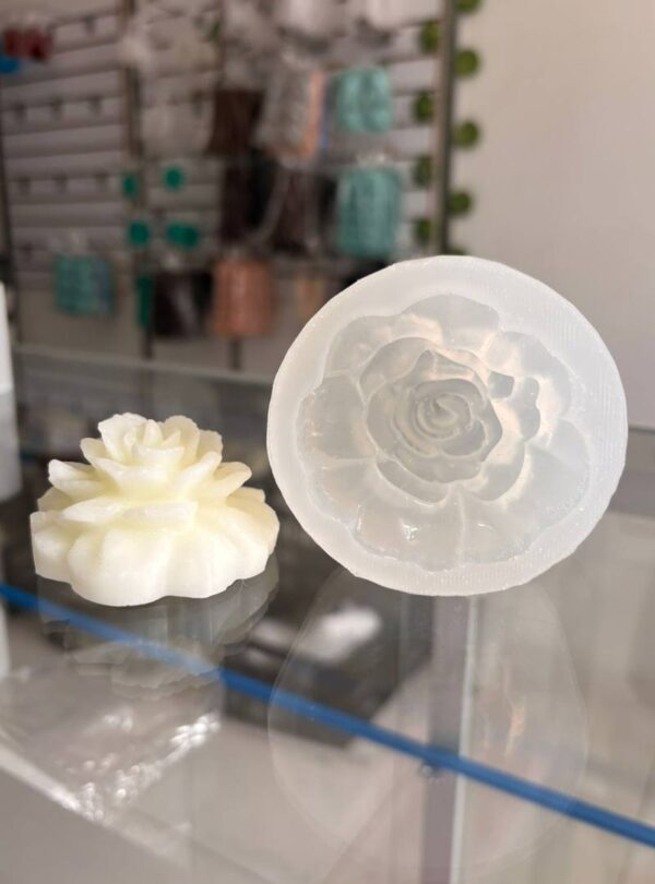 Molde flor mediana
