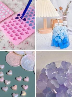 Molde mini corazones
