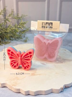 Molde mariposa para velas