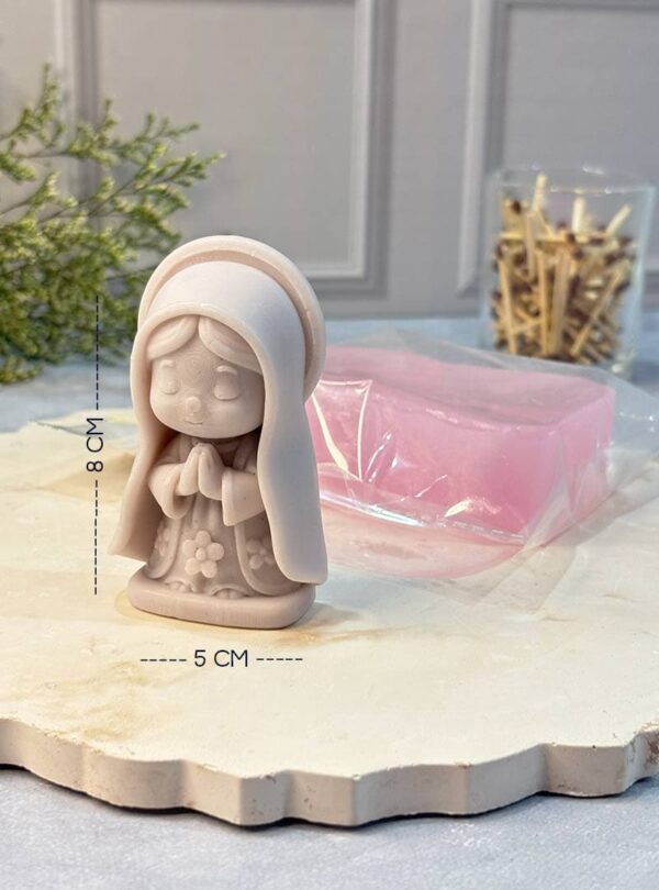 Molde virgen maria 2d