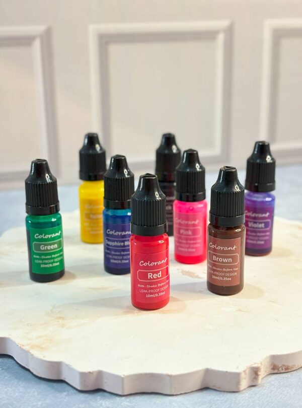 Colorantes liquidos a la grasa 10 ML