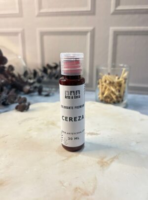 Colorante cereza para jabones y velas premium
