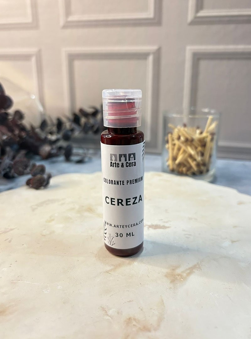 Colorante cereza para jabones y velas premium