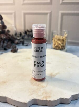 Colorante liquido premium palo rosa para velas y jabones