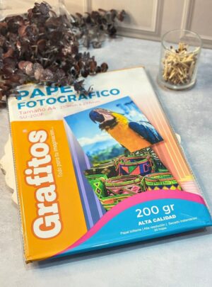 Papel fotografico 200 gramos para tarjetas profesionales