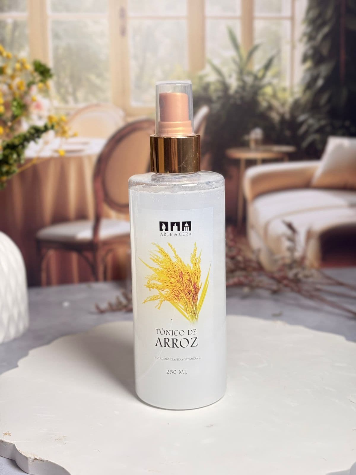 Descubre el poder de la naturaleza con nuestro Tónico de Arroz Natural.