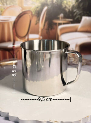 Nuestra Olleta de Acero Inoxidable de 450 ml es un instrumento indispensable para el artesano que busca eficiencia y limpieza en sus procesos.