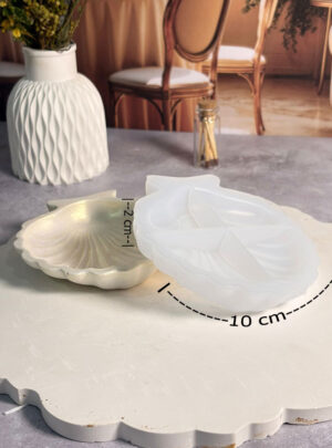 Nuestro Molde Concha de Mar es el aliado ideal para crear piezas decorativas con un marcado estilo marino y playero.