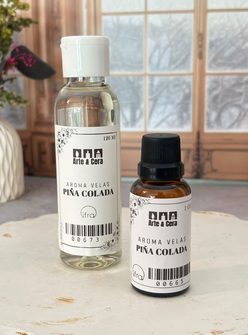 Esta jugosa fragancia fusiona la acidez dulce de la piña madura recién cortada con la suavidad cremosa de la leche de coco y un toque sutil de vainilla caribeña. Cuenta con la certificación oficial de la IFRA (International Fragrance Association), garantizando que ha sido formulada bajo los estándares internacionales más exigentes de pureza, calidad y seguridad. Es la opción ideal para colecciones de verano, velas de coctelería gourmet, wax melts tropicales y productos de ambientación desenfadada.